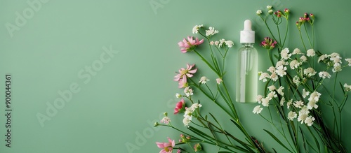 Flat lay arrangement featur...