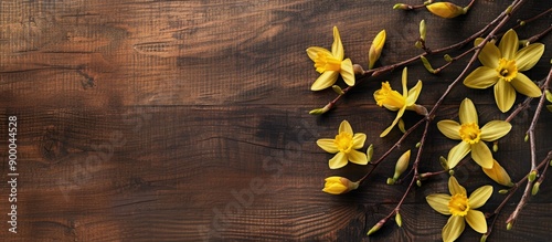 Easter themed decor featuri...