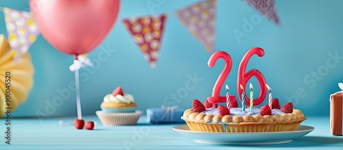 Colorful birthday backgroun...