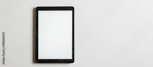 Tablet PC with a blank scre...