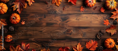 Top view of rustic wooden s...