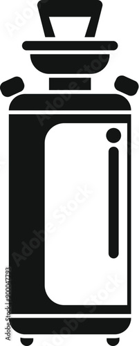 Sleek water cooler dispenser, providing refreshing hydration in a contemporary office setting