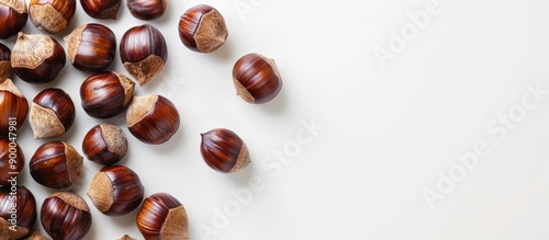 Top down view of ripe sweet...
