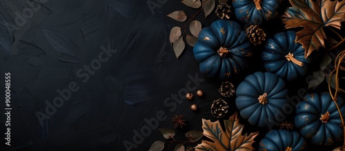 Elegant black background wi...