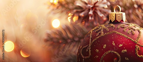 Festive Christmas ornament ...