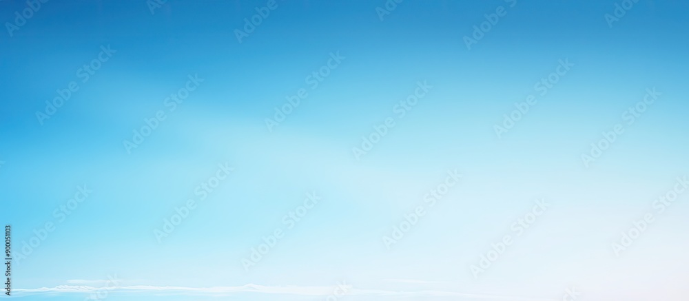 Gradient from blue to white in the sky creates a serene backdrop perfect for posters and wallpapers with copy space images Gradient from blue to white in the sky creates a serene backdrop perfect for posters and wallpapers with copy space images