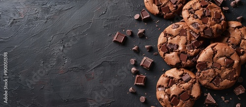 Delicious chocolate cookies...