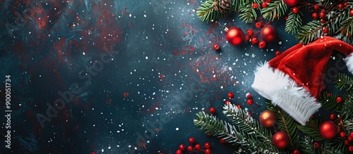 Overhead view of a New Year...