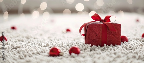 A Christmas present is disp...