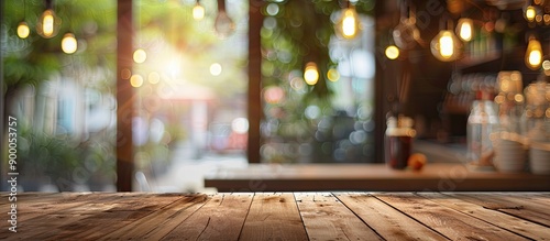 Blurred coffee shop backgro...