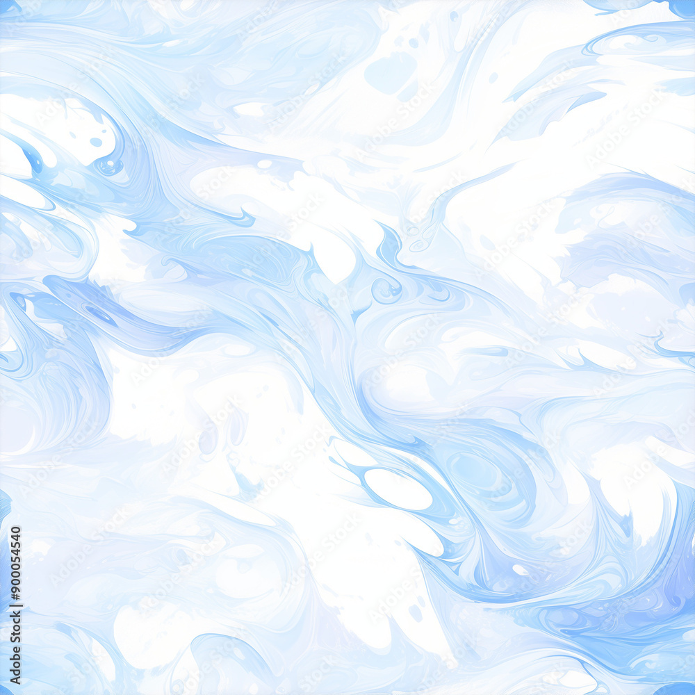 Obraz premium アニメ風の水蒸気のパターン