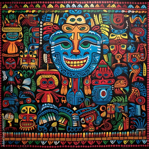 
Guna Yala Heritage Unveiled Vibrant Panama Mola Tapestry