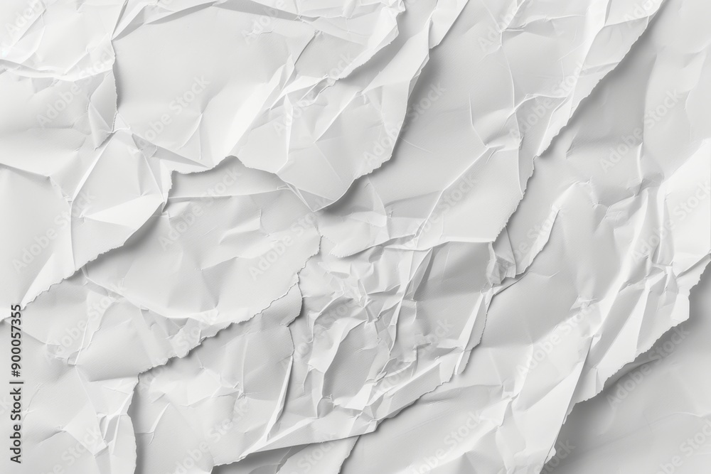 Obraz premium Fresh Snowfall. Serene White Texture Background