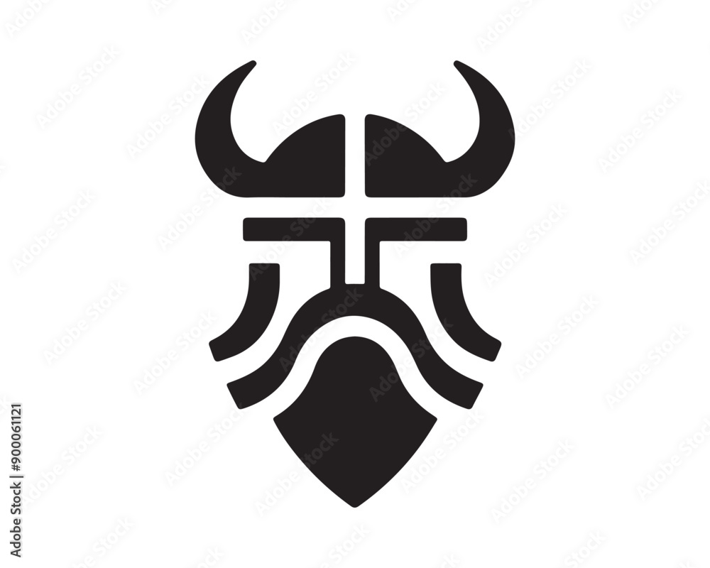 Viking Logo Design Vector Template Viking Logo Design Vector Template