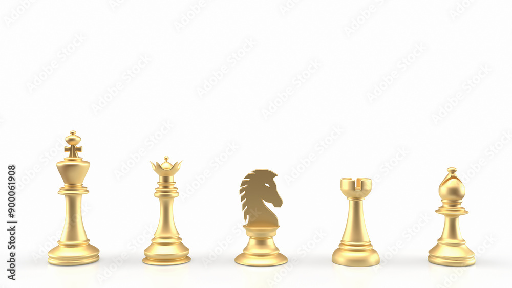 The Chess for Business concept 3d rendering. The Chess for Business concept 3d rendering.