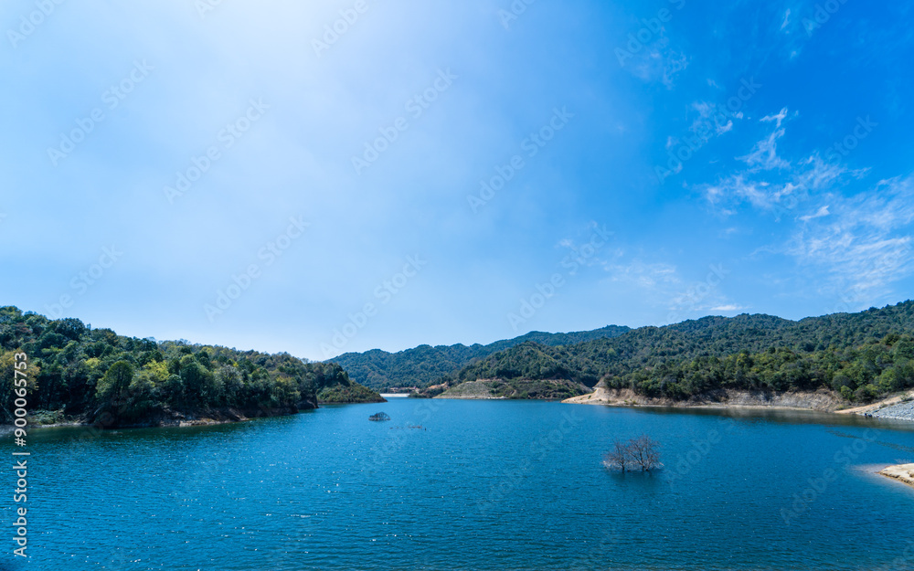 Landscape view of Dhap Lake in Kathmandu, Nepal. Landscape view of Dhap Lake in Kathmandu, Nepal.