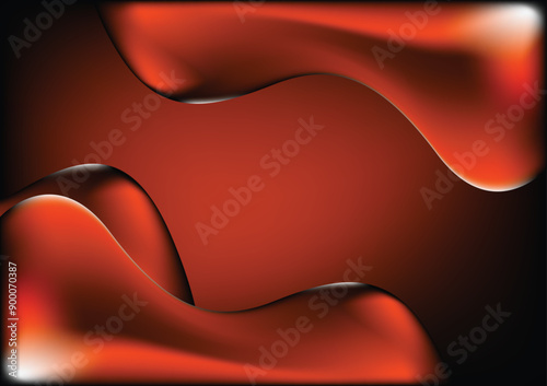 Liquid Wave background with red, black, elegant, luxurious colors.