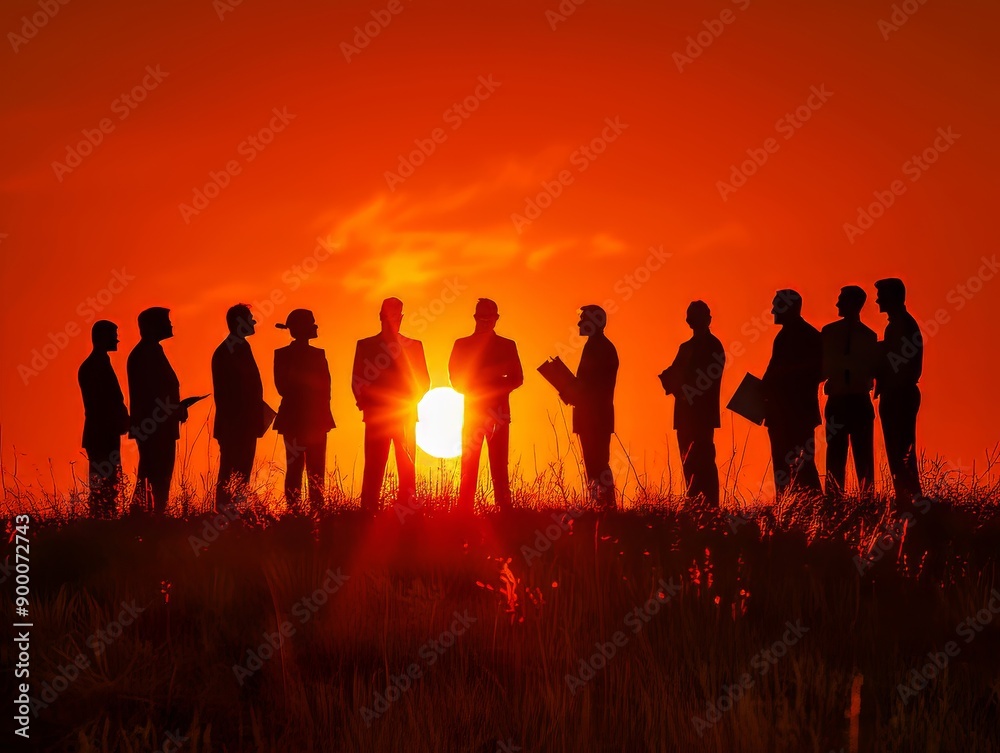 Subject: Choosing the Right Real Estate Agent Environment/Setting: Artistic silhouette landscape Medium Style: Paper cut Mood/Atmosphere: Selection, expertise, and standout professionalism Details/Mod Subject: Choosing the Right Real Estate Agent Environment/Setting: Artistic silhouette landscape Medium Style: Paper cut Mood/Atmosphere: Selection, expertise, and standout professionalism Details/Mod