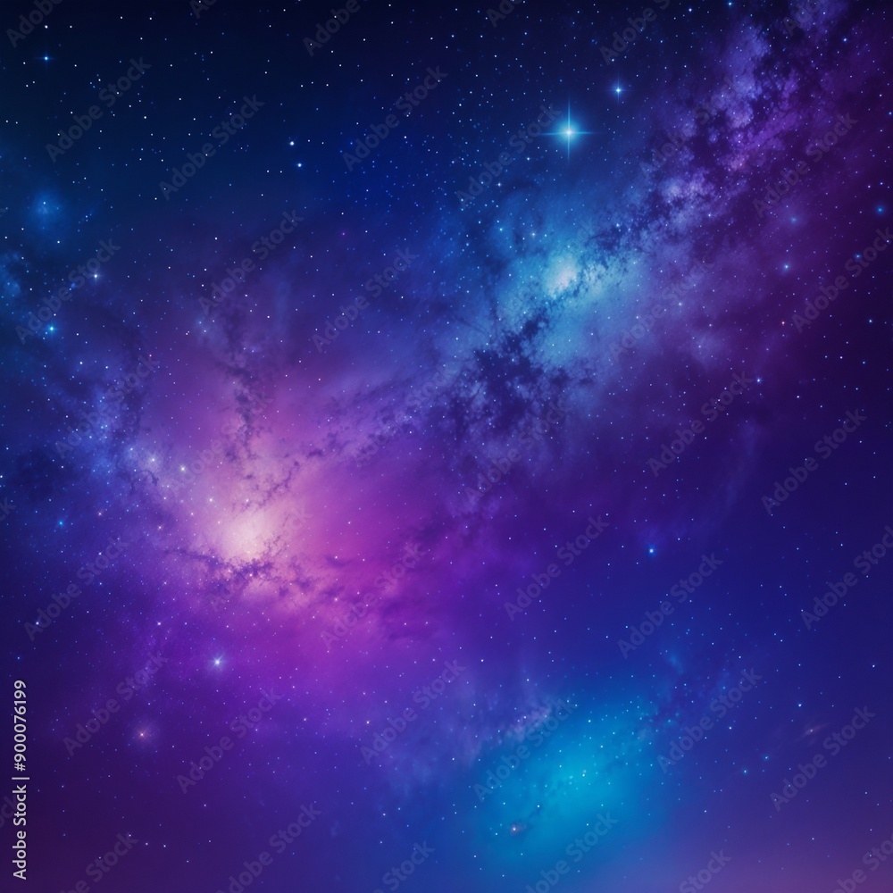 An awe-inspiring view of the night sky filled with stars and a glowing purple nebula. Ideal for themes of astronomy, cosmic beauty, and the mysteries of the universe. An awe-inspiring view of the night sky filled with stars and a glowing purple nebula. Ideal for themes of astronomy, cosmic beauty, and the mysteries of the universe.