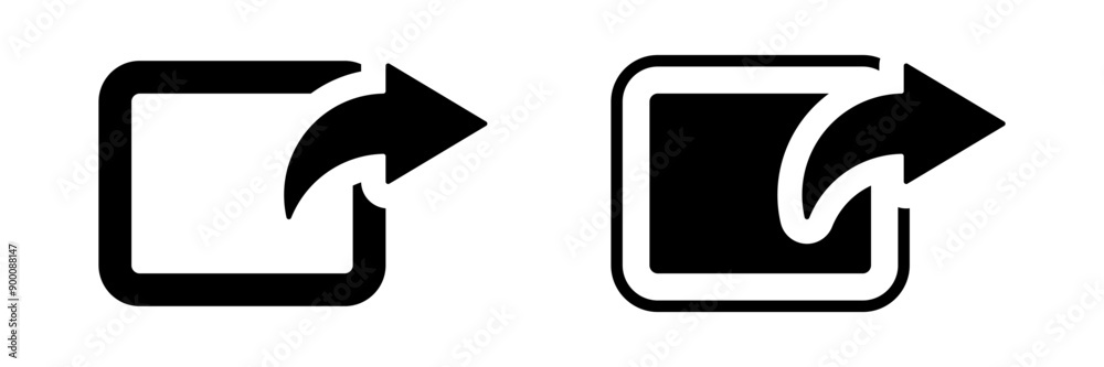 link icon, share link, external link. design for web UI. link icon, share link, external link. design for web UI.