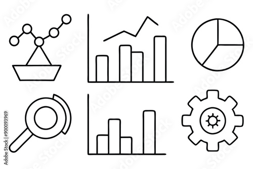 Sales Analytics Tools Innovative Line Art Illustration Styles Trends