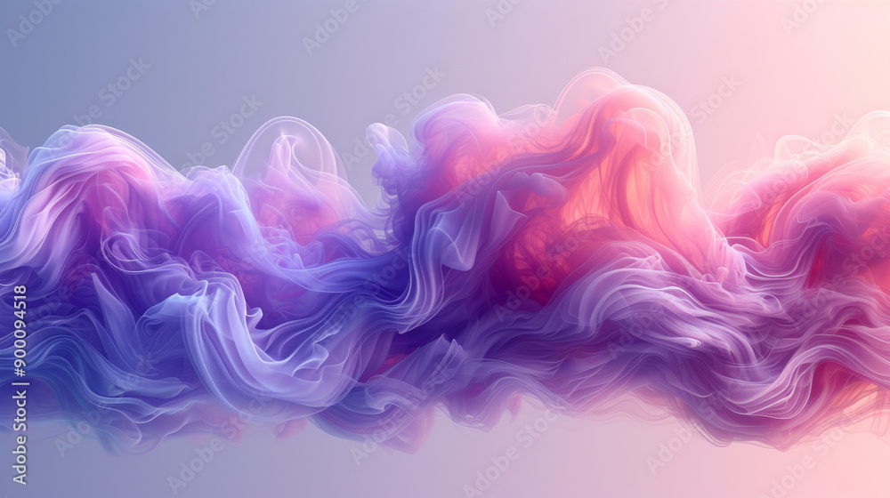 Abstract swirling colorful smoke on gradient Abstract swirling colorful smoke on gradient