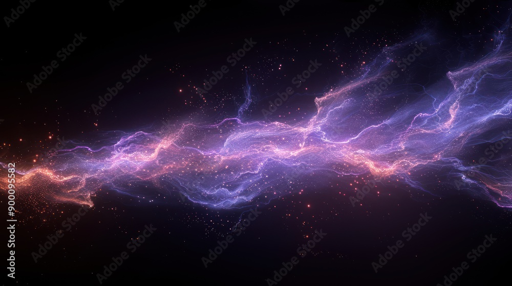 Electric Night: A Dynamic Flash of Lightning Illuminates the Dark Background Electric Night: A Dynamic Flash of Lightning Illuminates the Dark Background