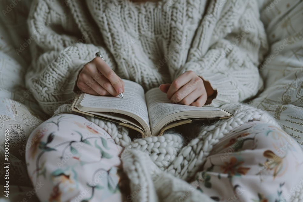 A Cozy Moment of Reflection - The Therapeutic Power of Journaling A Cozy Moment of Reflection - The Therapeutic Power of Journaling