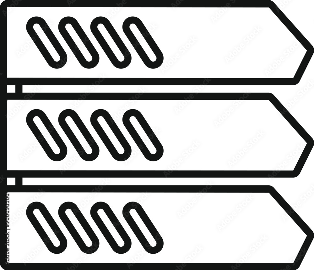 Simple icon of a server room storing important data Simple icon of a server room storing important data
