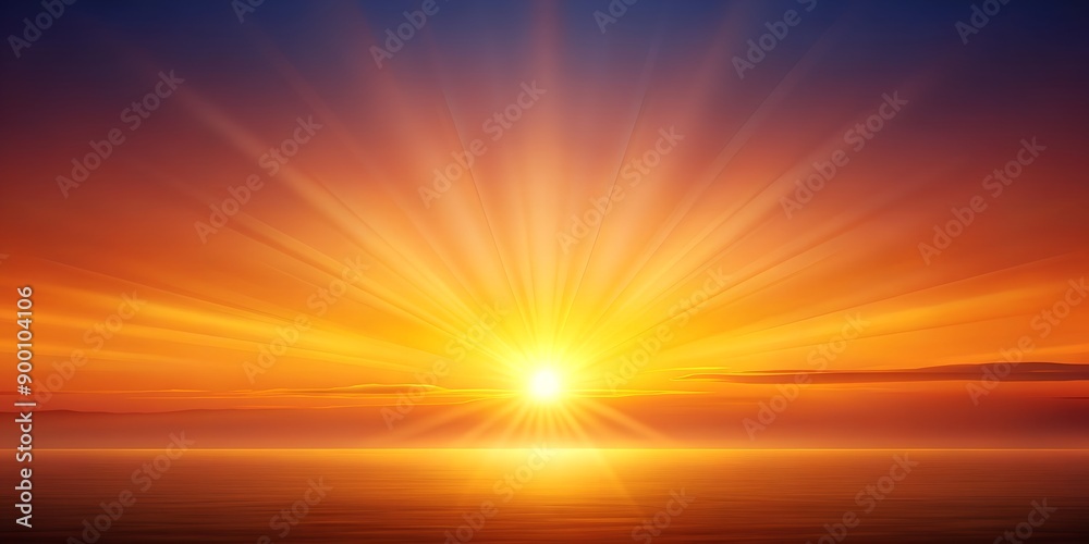 Fototapeta premium gradient backdrop changes following a warm sunrise AI Generative