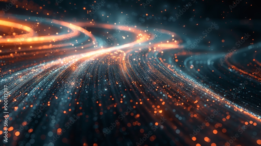 A transition scene from a stream. With the text Simple, uncluttered graphic design style. With lines. Spacey background A transition scene from a stream. With the text Simple, uncluttered graphic design style. With lines. Spacey background