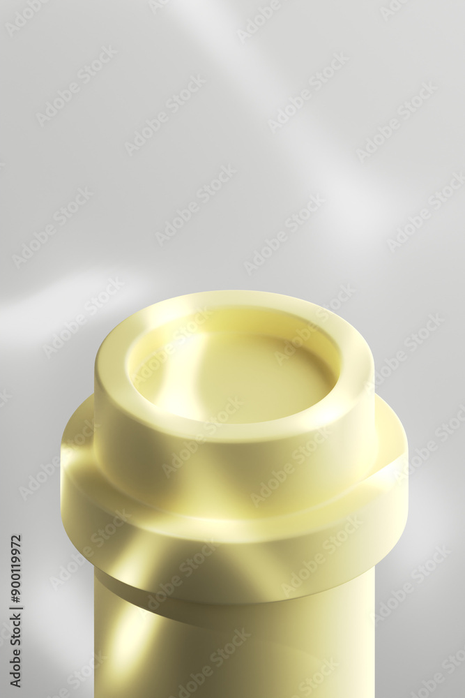Minimalist Cylindrical Podium for Modern Product Display - 3D Render for Showcase and Presentation Minimalist Cylindrical Podium for Modern Product Display - 3D Render for Showcase and Presentation