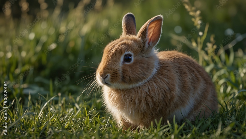 rabbit in the grass