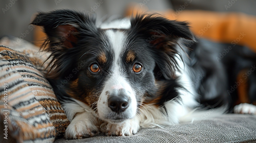 Border Collie Dog Portrait Border Collie Dog Portrait