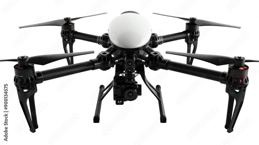High-Quality Drone with Multiple Rotors and Camera High-Quality Drone with Multiple Rotors and Camera