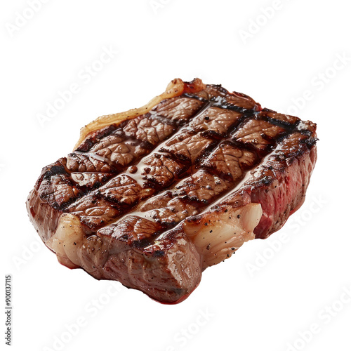 Perfectly Grilled Steak Juicy Beef Cut photo