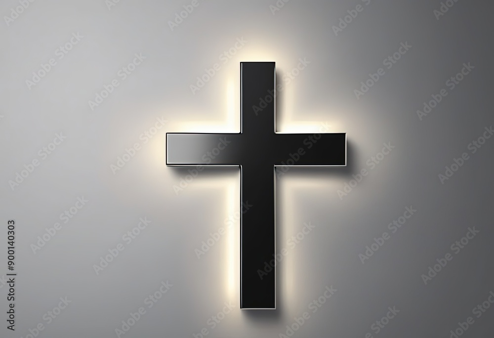 Christian Cross on isolated background Christian Cross on isolated background