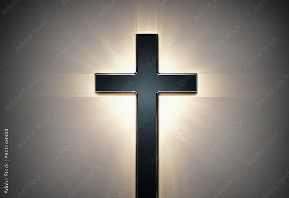 Christian Cross on isolated background Christian Cross on isolated background