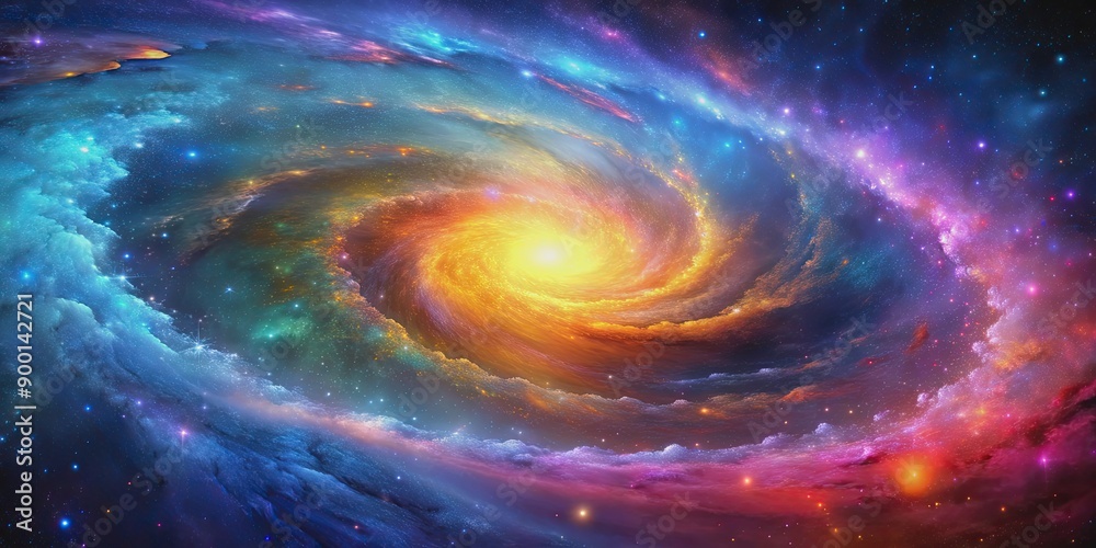 Vibrant swirls of color in a cosmic galaxy background, colorful, abstract, space, galaxy, cosmic, swirls, vibrant, energetic Vibrant swirls of color in a cosmic galaxy background, colorful, abstract, space, galaxy, cosmic, swirls, vibrant, energetic