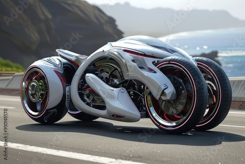 Futuristic Motorcycle,
Cyberpunk Bike,
Sci-Fi Motorcycle,
High-Tech Bike,
Advanced Motorcycle,
Electric Motorcycle,
Sleek Design,
Futuristic Design,
Modern Motorcycle,
Concept Bike,
Next-Gen Motorcycl photo