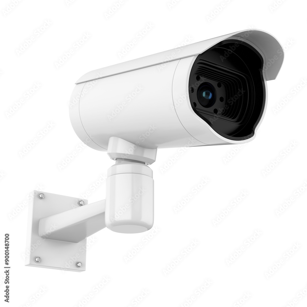 Surveillance CCTV Security Camera Isolated Surveillance CCTV Security Camera Isolated