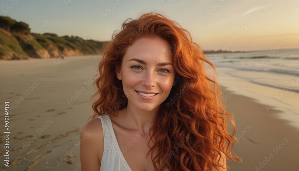 Skincare beauty. A young woman with a happy smile, Skincare beauty. A young woman with a happy smile,
