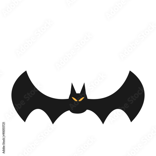 Halloween Bat Silhouette