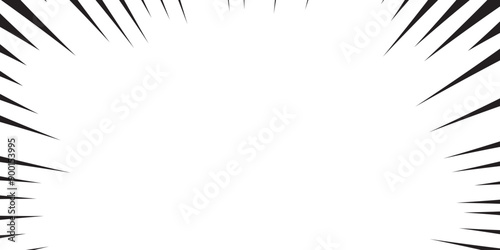 black and white frame with space