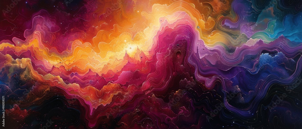 Fototapeta premium abstract background with smoke