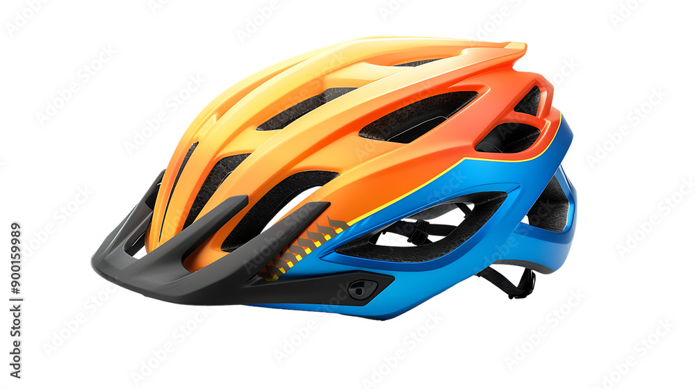 mountain bike helmet isolated on transparent background mountain bike helmet isolated on transparent background