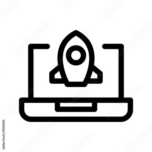 Deer Icon Vector Symbol Design Illustration