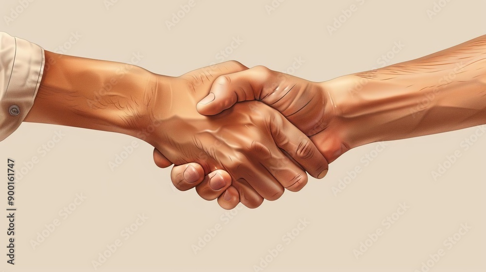 Illustration of Two Hands Shaking, Agreement, Partnership, Deal, Handshake, Business, Success, Collaboration, Illustration of Two Hands Shaking, Agreement, Partnership, Deal, Handshake, Business, Success, Collaboration,
