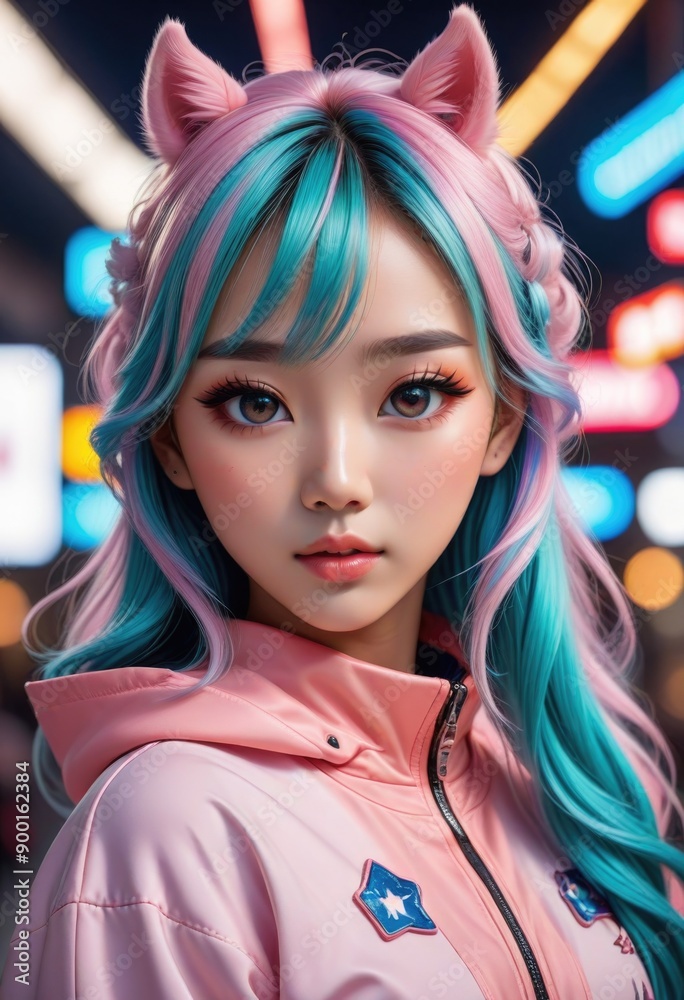 The young woman stands gracefully, exuding an air of elegance and simplicity. The young woman stands gracefully, exuding an air of elegance and simplicity.