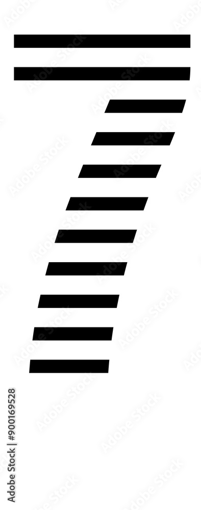 Numbers, black and white text Numbers, black and white text